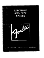 Fender Standard-Precision-Bass-Short-Scale-Japan-1987 - Owners Manual